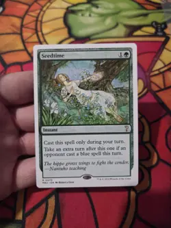 Seedtime (White Border) Mystery Booster 2 MTG MINT - Image 1