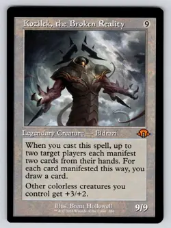 Kozilek, the Broken Reality (Retro Frame) M Modern Horizons 3 386 NM MTG Magic - Image 1