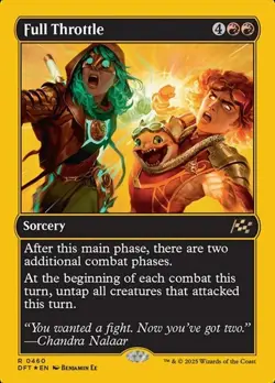 Full Throttle - First-Place Foil DFT NM MTG - Image 1