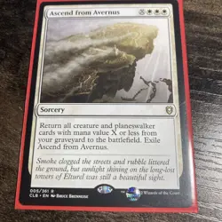 Ascend from Avernus MTG Commander Legends: Battle for Baldur's Gate Regular nm - Image 1