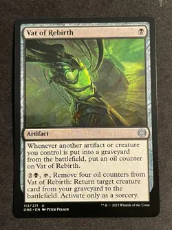 MTG Vat of Rebirth, NM-Mint, (ONE #113/271) Regular - Image 1