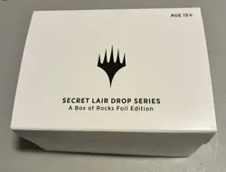 MTG Secret Lair A Box of Rocks Foil Edition - New Sealed Free Shipping Magic - Image 1