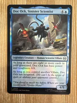 Doc Ock, Sinister Scientist - Foil - SPM - MTG - EN - NM - 0029 - Image 1
