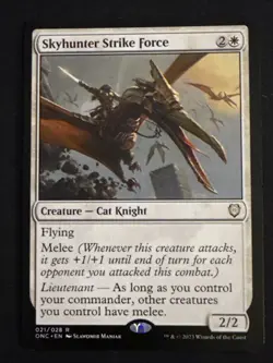 1x Skyhunter Strike Force (021) Phyrexia: All Will Be One Commander LP MTG Magic - Image 1
