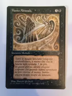 MTG Italian Legends Nether Void Card Near Mint NM Condition - Image 1