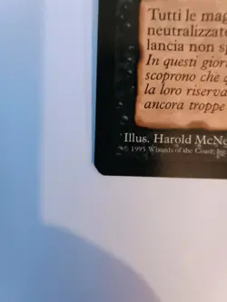 MTG Italian Legends Nether Void Card Near Mint NM Condition - Image 4