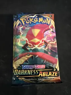 Pokemon TCG Sword & Shield Darkness Ablaze Single Booster Pack BRAND NEW SEALED 820650807121 - Image 3