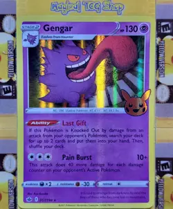 Pokemon Gengar Trick or Trade BOOster 057/198 Holo Rare - Image 1