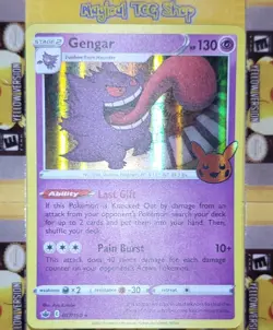 Pokemon Gengar Trick or Trade BOOster 057/198 Holo Rare - Image 4