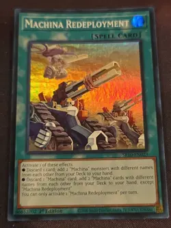 Yugioh Machina Redeployment SR10-EN023 Super Rare 1st Ed NM - Image 1