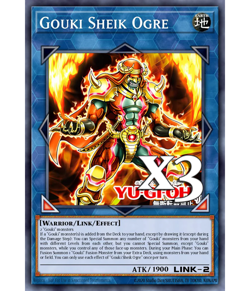 3X Gouki Sheik Ogre DOOD-EN050 C Doom of Dimensions NM 1st Ed Yugioh - Image 1