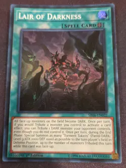 Yugioh Lair of Darkness SR06-EN022 Super Rare Structure Deck LP 1st - Image 1