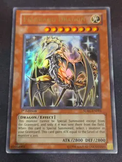 Yugioh! LP Felgrand Dragon - SDRL-EN001 - Ultra Rare - 1st Edition - Image 1