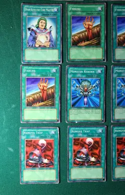 Yugioh Lot of 33 MAGIC Cards. Many Repeats. All Vintage Cards. Read - Image 4