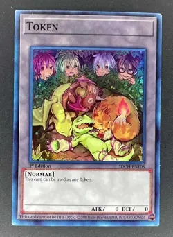 Token (SDCH-ENT05) Yugioh Super Rare - Image 1