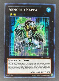 Armored Kappa (SHSP-EN097) Yugioh Super Rare - Image 1