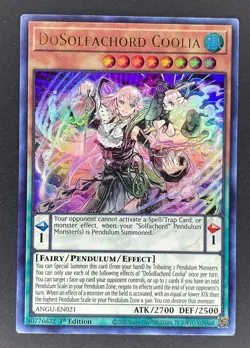 DoSolfachord Coolia Ancient Guardians (ANGU-EN021) Yugioh Ultra Rare - Image 1
