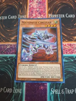 Yugioh Mathmech Circular POTE-EN028 Super Rare 1st Edition Near Mint - Image 1