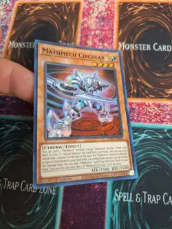 Yugioh Mathmech Circular POTE-EN028 Super Rare 1st Edition Near Mint - Image 2