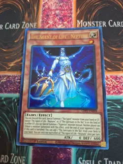 Yugioh The Agent of Life - Neptune GFP2-EN008 Ultra Rare 1st Edition Near Mint - Image 1