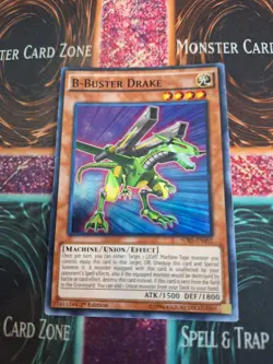 Yugioh B-Buster Drake SDKS-EN002 Super Rare 1st Edition Near Mint - Image 1