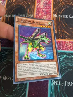 Yugioh B-Buster Drake SDKS-EN002 Super Rare 1st Edition Near Mint - Image 2