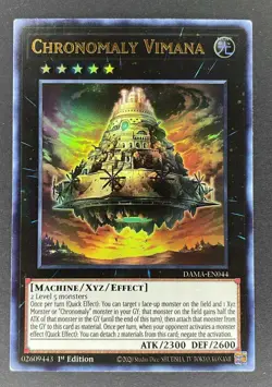 Chronomaly Vimana Dawn of Majesty (DAMA-EN044) Yugioh Ultra Rare - Image 1