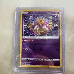 Radiant Alakazam - 059/195 - Pokemon Silver Tempest Radiant Rare Card NM - Image 1
