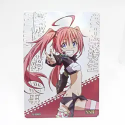 Reincarnated as a Slime SSR Milim SSr Holo Foil Anime Collectible Trading Card - Image 1