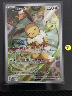 Pokemon TCG Eevee SVP 173 Prismatic Evolutions ETB Black Star Promo Card NM/M - Image 1