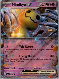 Mimikyu ex Promo SV: Scarlet & Violet Promo Cards 004 NM - Image 1