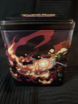 Pokemon Tin Full Of Bulk Cards - Mixed Lot From Many Sets over 200+ cards - Image 2