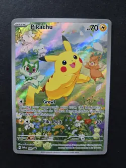 Pikachu 088 Sv: Scarlet & Violet Promo Cards Illustrator Rare Holo - Image 1