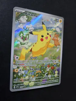 Pikachu 088 Sv: Scarlet & Violet Promo Cards Illustrator Rare Holo - Image 4