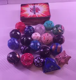 Bakugan Lot with Cards (Battle Brawlers/New Vestroia/Gundalian Invaders/BakuTech - Image 1