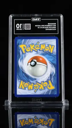 Bulbasaur #1/18 - Detective Pikachu Holo Pokemon Card - Graded TAG 10 Gem Mint - Image 3