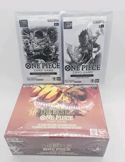 X1 ONE PIECE CARD GAME: PREMIUM BOOSTER BOX THE BEST Vol.2 English + 2 Promos - Image 1