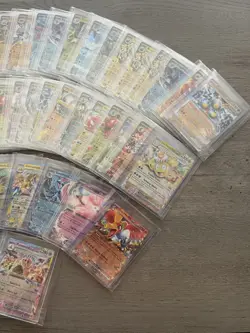 Pokemon TCG: Massive Scarlet and Violet "EX" Lot; All Near Mint; Over 70+ Cards! - Image 2