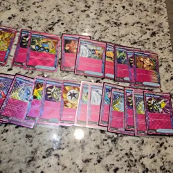 +25 Pokemon Pink Card Lot Hyper Rare Holo Prime Catcher Enriching Energy - Image 3