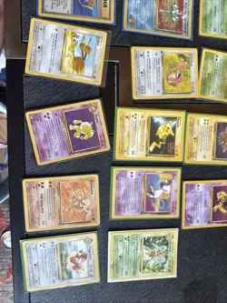 Pokemon TCG Retro Wizards Large Lot of Cards NM Condition All Cards Included - Image 5