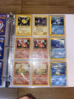 Binder Of Vintage Pokemon Cards Including Foils/Rares - Image 5