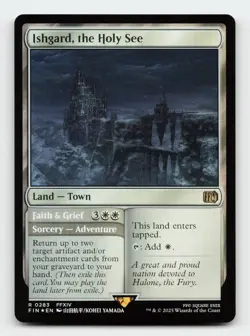 Ishgard, the Holy See FOIL FINAL FANTASY Magic The Gathering Card - Image 1