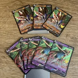 Zamazenta V and Zacian V Pokemon TCG Cards Celebrations 25th Anniversary Set - Image 1