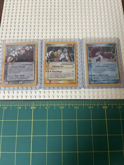 Pokemon Custom Cards Lot Of 3 Metagross Raikou And Kyogre Non Holo Read Dec↘ - Image 1