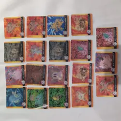 Pokemon Artbox 1999 Premier Edition Action Flipz 53 Card Lot with Binder - Image 2