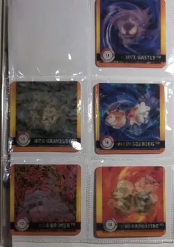 Pokemon Artbox 1999 Premier Edition Action Flipz 53 Card Lot with Binder - Image 5