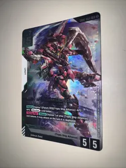 Justice Gundam - GD01-066 LR GUNDAM TCG CARD GAME FOIL ENGLISH NEWTYPE RISING - Image 3