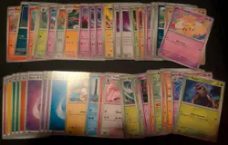 Pokemon Non Holo Bulk Lot 125 Cards Mixed Sets - Image 3