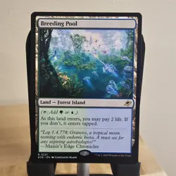 Breeding Pool #251 NM/M MTG Edge of Eternities Shock Land Rare Regular - Image 1