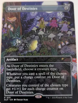 Door of Destinies Borderless Non-foil MTG Secret Lair Drop 1631 English NM-Mint - Image 1